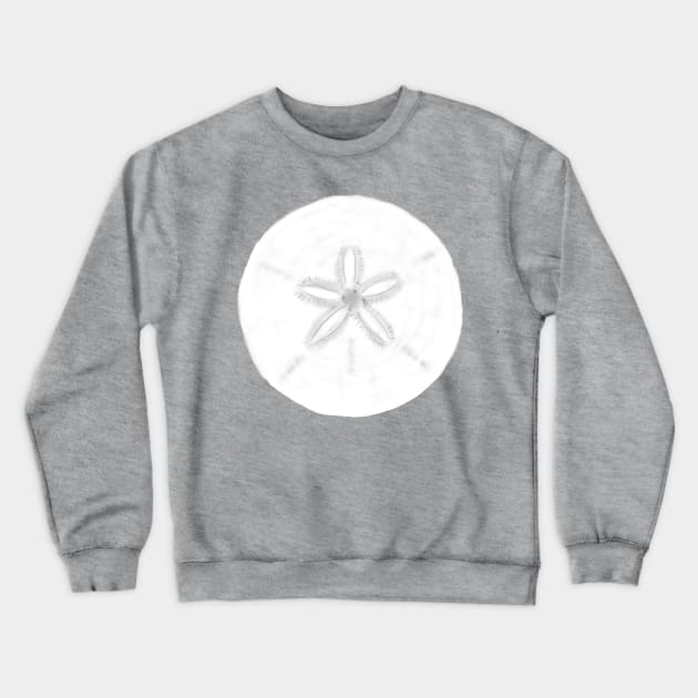 Sand Dollar Crewneck Sweatshirt by Rocket-Ninja